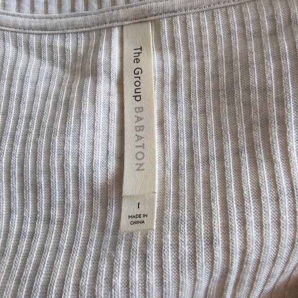 Aritzia The Group by Babaton Traverse Longsleeve - 2022 - Heather Whitecap Grey - Picture 6 of 14